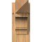 Ekena Millwork Balboa Arts & Crafts Smooth Outlooker, Western Red Cedar, 5 1/2"W x 12"D x 12"H OUT06X12X12BOA03SWR - alternate 3